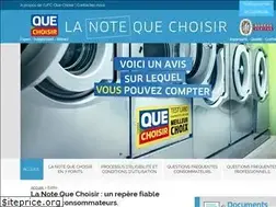 Sites similar to lanotequechoisir.org