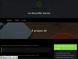 Sites similar to lanouvelledonne.org
