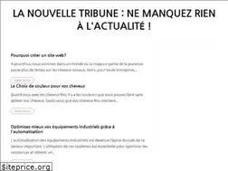Sites similar to lanouvelletribune.net