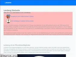 Sites similar to lansberg.de