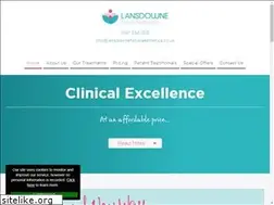 Sites similar to lansdownefacialaesthetics.co.uk