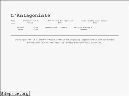Sites similar to lantagoniste.com