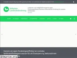 Sites similar to lantbruksforskning.se