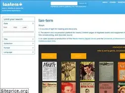 Sites similar to lantern.mediahist.org