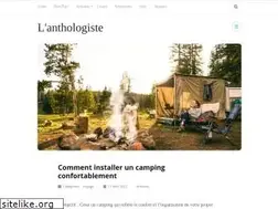 Sites similar to lanthologiste.fr