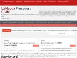 Sites similar to lanuovaproceduracivile.com