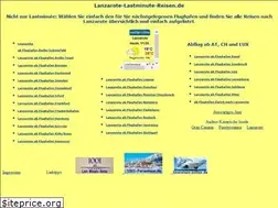 Sites similar to lanzarote-lastminute-reisen.de