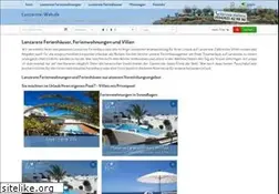 Sites similar to lanzarote-web.de
