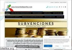 Sites similar to lanzarotedeportes.com
