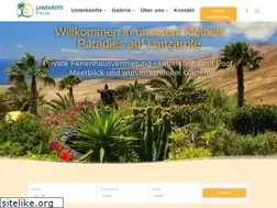 Sites similar to lanzarotefinca.de