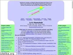 Sites similar to laohamutuk.org
