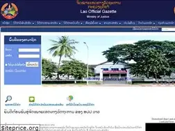 Sites similar to laoofficialgazette.gov.la