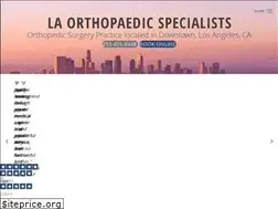 Sites similar to laorthospecialists.net