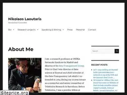 Sites similar to laoutaris.info