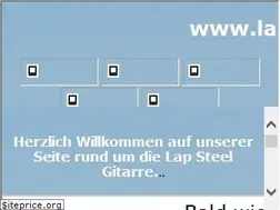 Sites similar to lap-steel.de