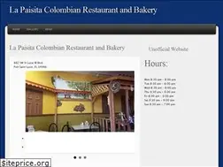 Sites similar to lapaisitarestaurant.com