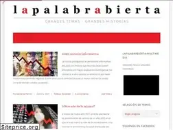 Sites similar to lapalabrabierta.com