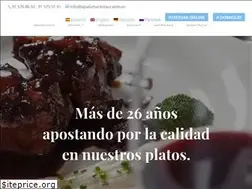 Sites similar to lapalomarestaurante.es