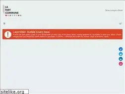 Sites similar to lapartcommune.com