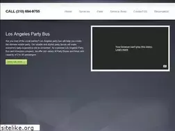 Sites similar to lapartybusrental.com