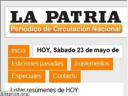 Sites similar to lapatriaenlinea.com