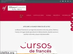 Sites similar to lapaz.alianzafrancesa.org.bo