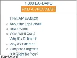 Sites similar to lapband.com