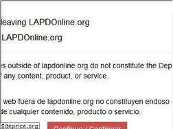 Sites similar to lapdonline.org