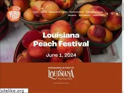 Sites similar to lapeachfest.com