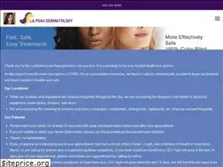 Sites similar to lapeaudermatology.com
