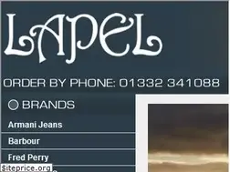 Sites similar to lapelclothing.co.uk