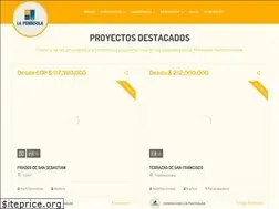 Sites similar to lapeninsulaconstructores.com