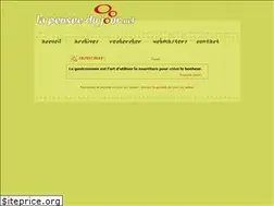 Sites similar to lapenseedujour.net