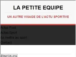 Sites similar to lapetiteequipe.fr
