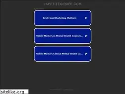Sites similar to lapetitegirafe.com
