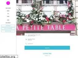Sites similar to lapetitetable-vieuxlille.com