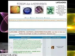 Sites similar to lapidaires.forum-actif.net