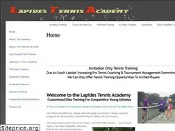Sites similar to lapidestennis.com