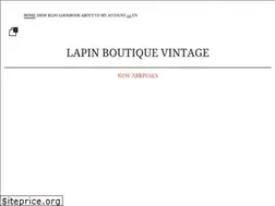 Sites similar to lapin-boutique.com