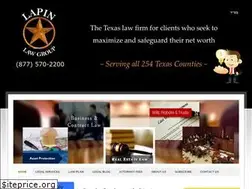 Sites similar to lapinlawtx.com