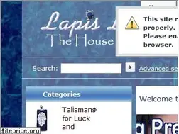 Sites similar to lapislazuliworld.com