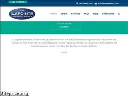 Sites similar to lapointeins.com