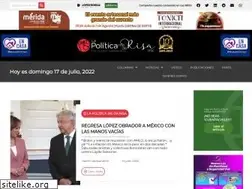 Sites similar to lapoliticamedarisa.mx