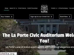 Sites similar to laportecivicauditorium.com
