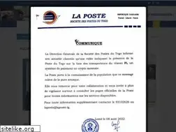 Sites similar to laposte.tg