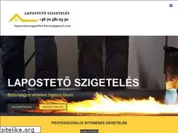 Sites similar to lapostetoszigeteles.com