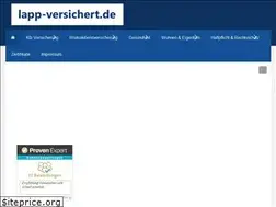 Sites similar to lapp-versichert.de