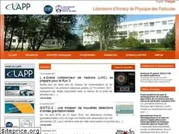 Sites similar to lapp.in2p3.fr
