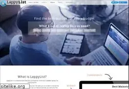Sites similar to lappylist.com