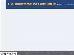 Sites similar to lapressedupeuple.quebec